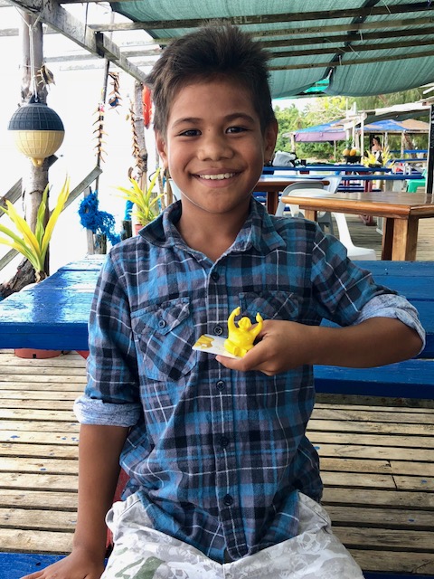 Syd makes landfall in Tonga!
Meet Joshua, a proud new member of Syd’s expanding world family. What a smile!