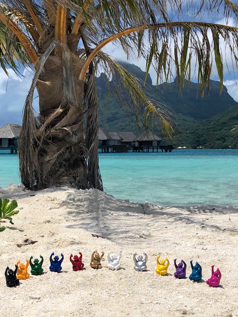 Syds on their own deserted island in Bora Bora! Syds are Living, Laughing and Loving in Bora Bora!